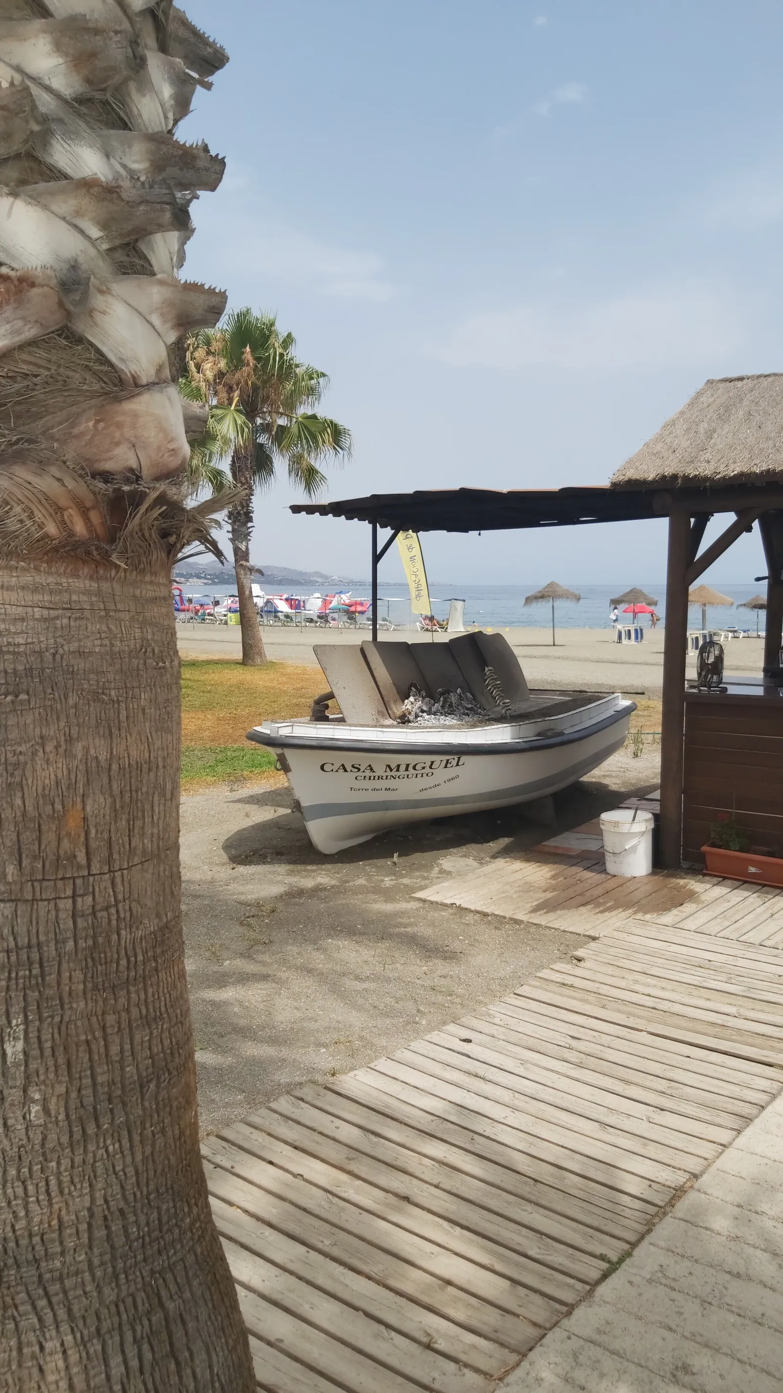 Beachside chiringuito in Torre del Mar